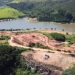Lixão clandestino, Serra Negra, descarte irregular, contaminação ambiental, Represa Santa Lídia