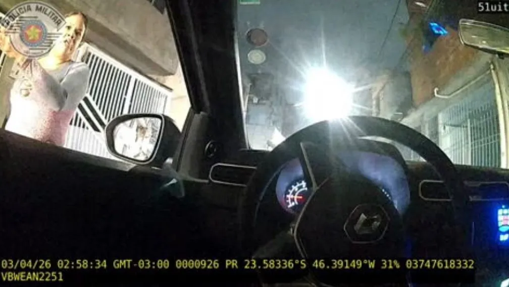 Câmera corporal PM, mulher morta SP, Cidade Tiradentes, incidente policial, Thawanna da Silva Salmázio