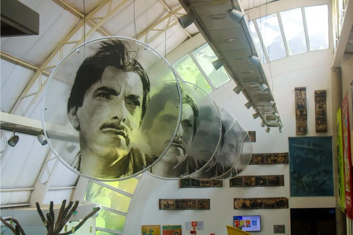 Museu Mazzaropi Taubaté, arquitetura de lata de filme