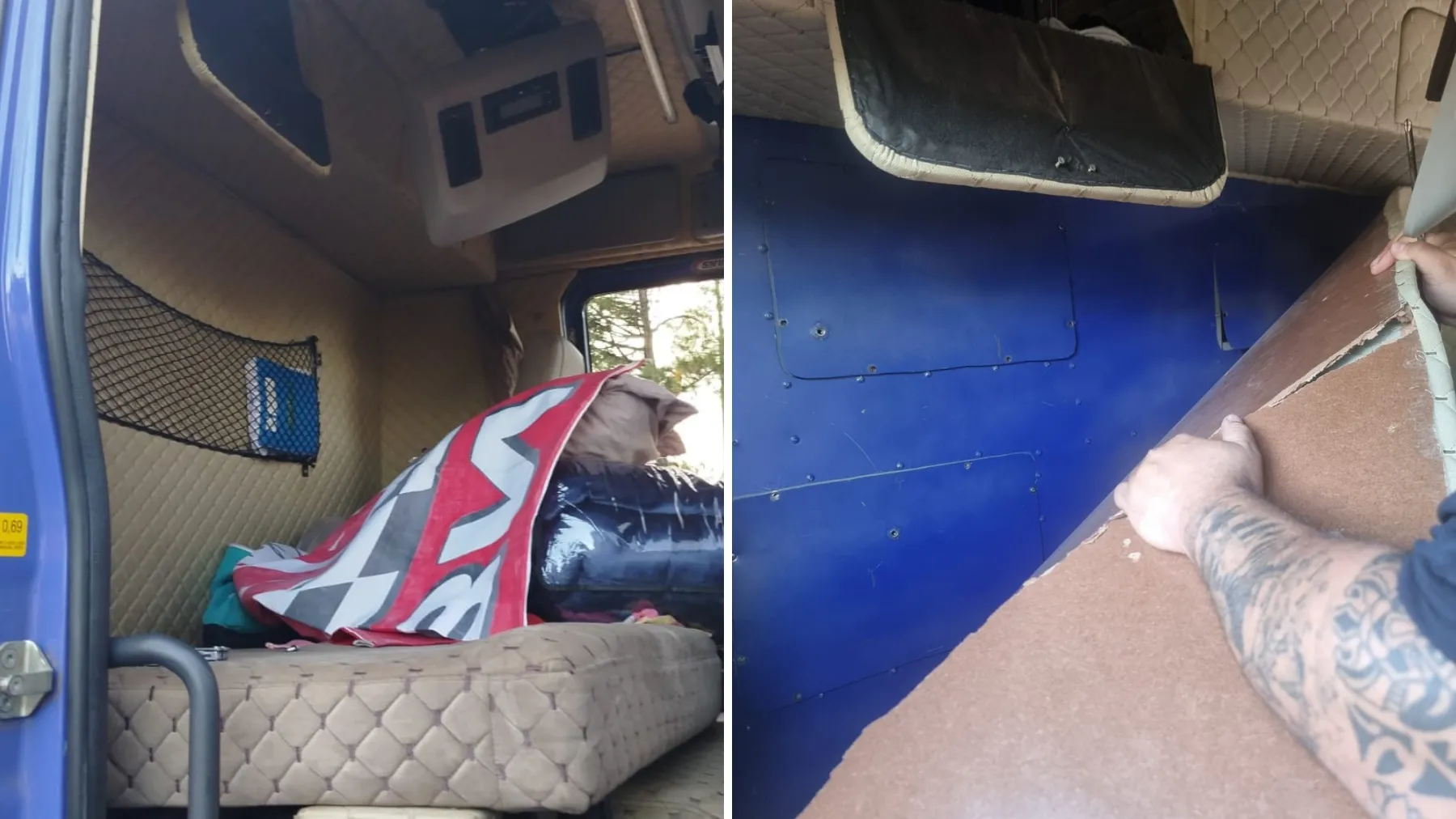 Celulares e iPhones apreendidos em fundo falso de caminhão pela PRF no Paraná