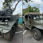 Jeep GPA Segunda Guerra, Veículos Militares Campinas, Exposição Exército