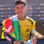 Piloto Arthur Guilherme comemora vitória em Interlagos na Fórmula Evolution