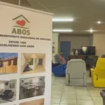 Fachada da ABOS, casa de apoio a pacientes com câncer em Sorocaba