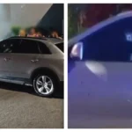 Cena de crime com casal assassinado em São Paulo, viaturas policiais e fita de isolamento