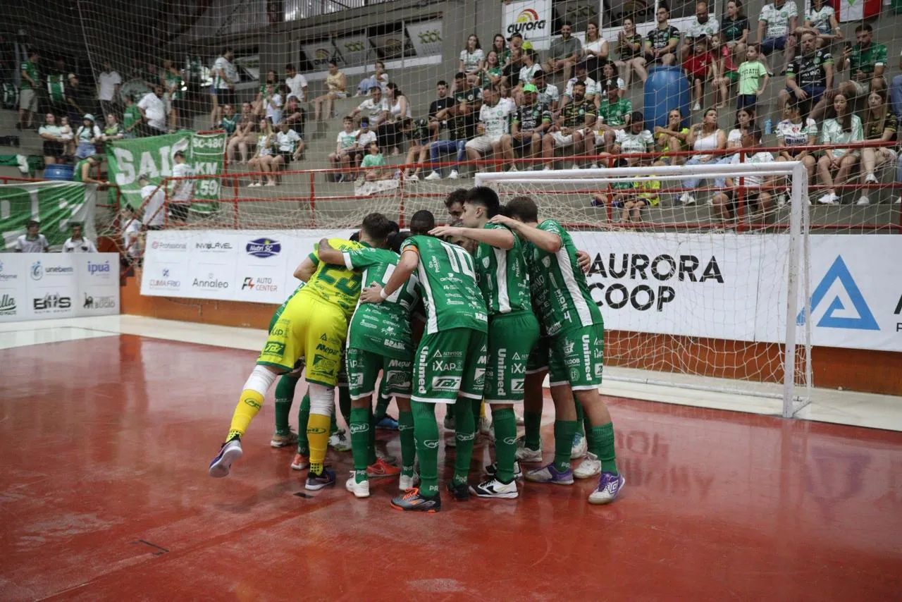 Partida Chapecoense JEC Futsal Campeonato Catarinense Série Ouro