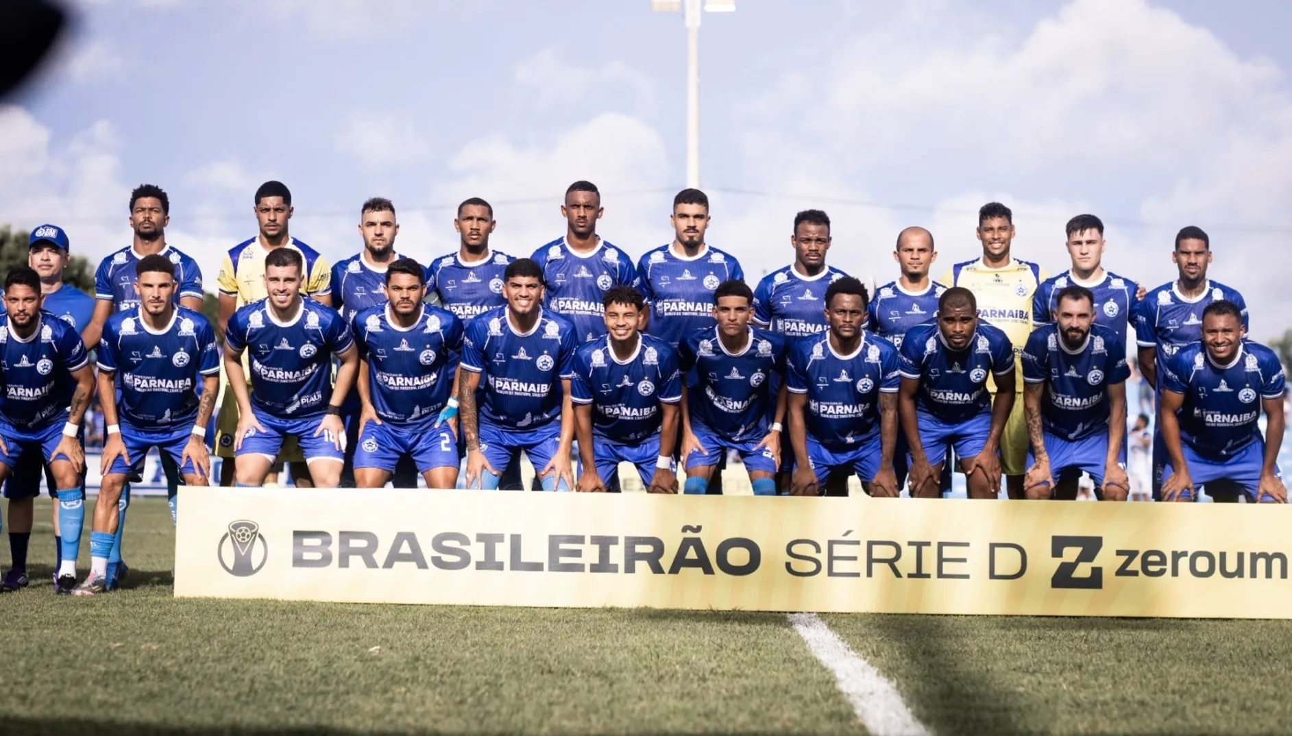 Parnahyba em jogo como visitante em torneio nacional de futebol