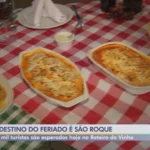 Vinhedos e vinícolas do Roteiro do Vinho em São Roque vistos de cima