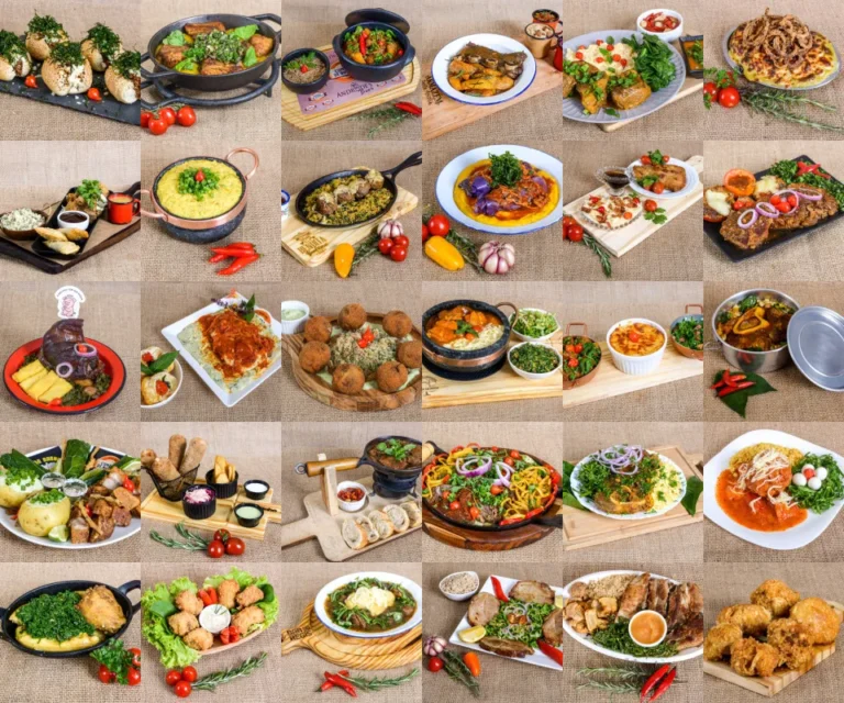 Pessoas celebrando em um bar de Belo Horizonte durante o Comida di Buteco BH, com petiscos e bebidas em destaque.