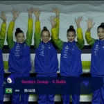 Conjunto de ginástica rítmica do Brasil, medalha de prata em Baku