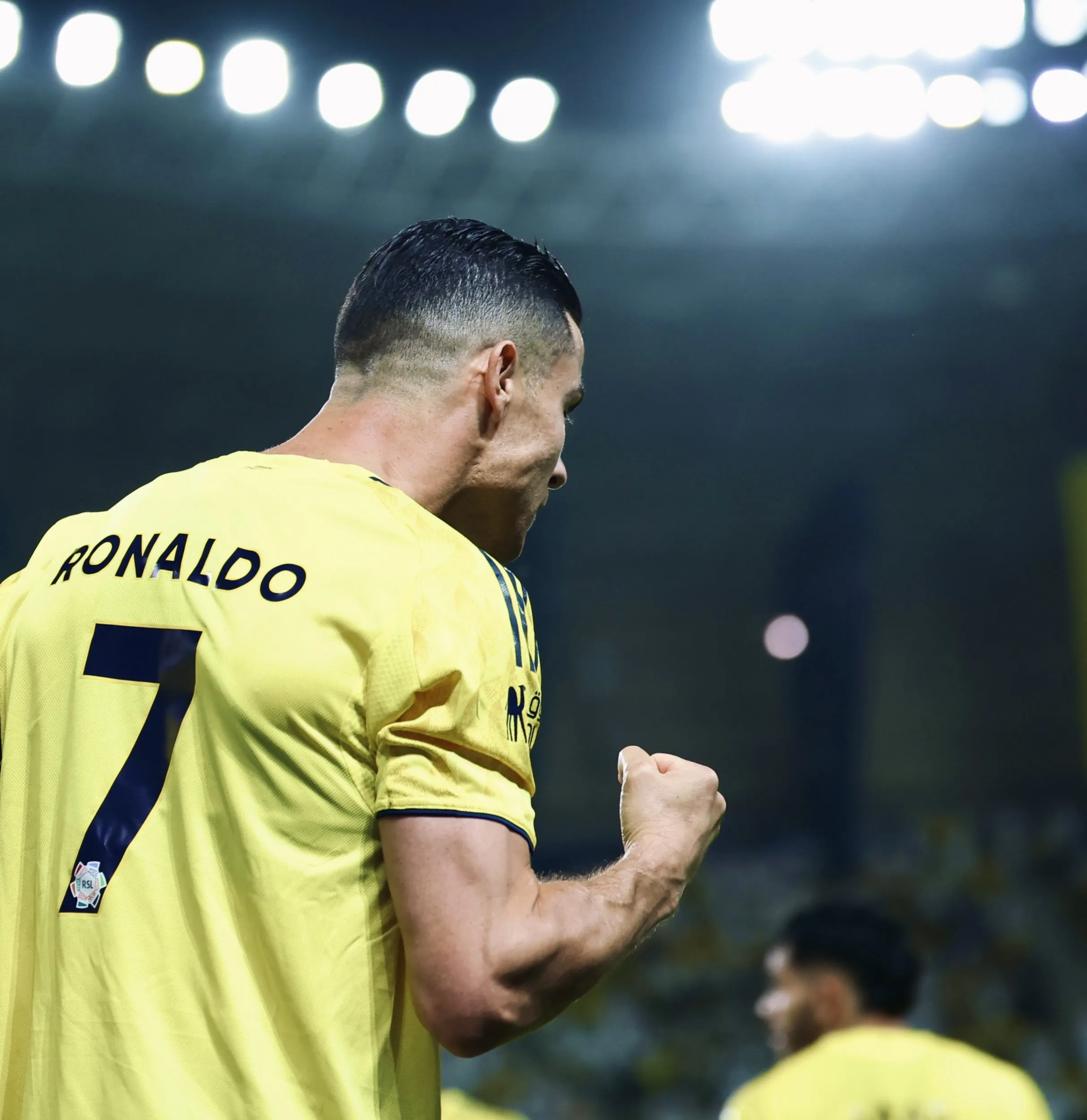 Cristiano Ronaldo celebrando gol, Al-Nassr, Campeonato Saudita, gols de Cristiano Ronaldo