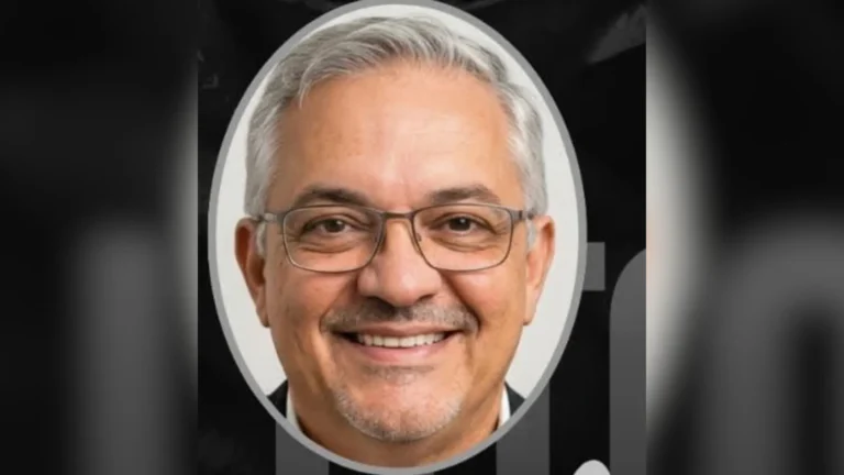 Acidente em Andradina com carro danificado e polícia