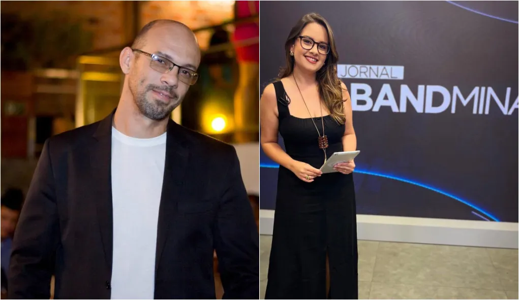 Pessoas em luto no velório de Rodrigo Lapa, cinegrafista da Band Minas, em BH