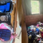 Policial encontra drogas em mochila escolar em casa onde crianças foram abandonadas