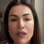 Priscilla Bovo, cirurgiã dentista bucomaxilofacial, em seu consultório
