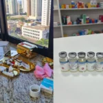 Policiais confiscando anabolizantes ilegais e veículos de luxo em operação contra crime organizado no Paraná