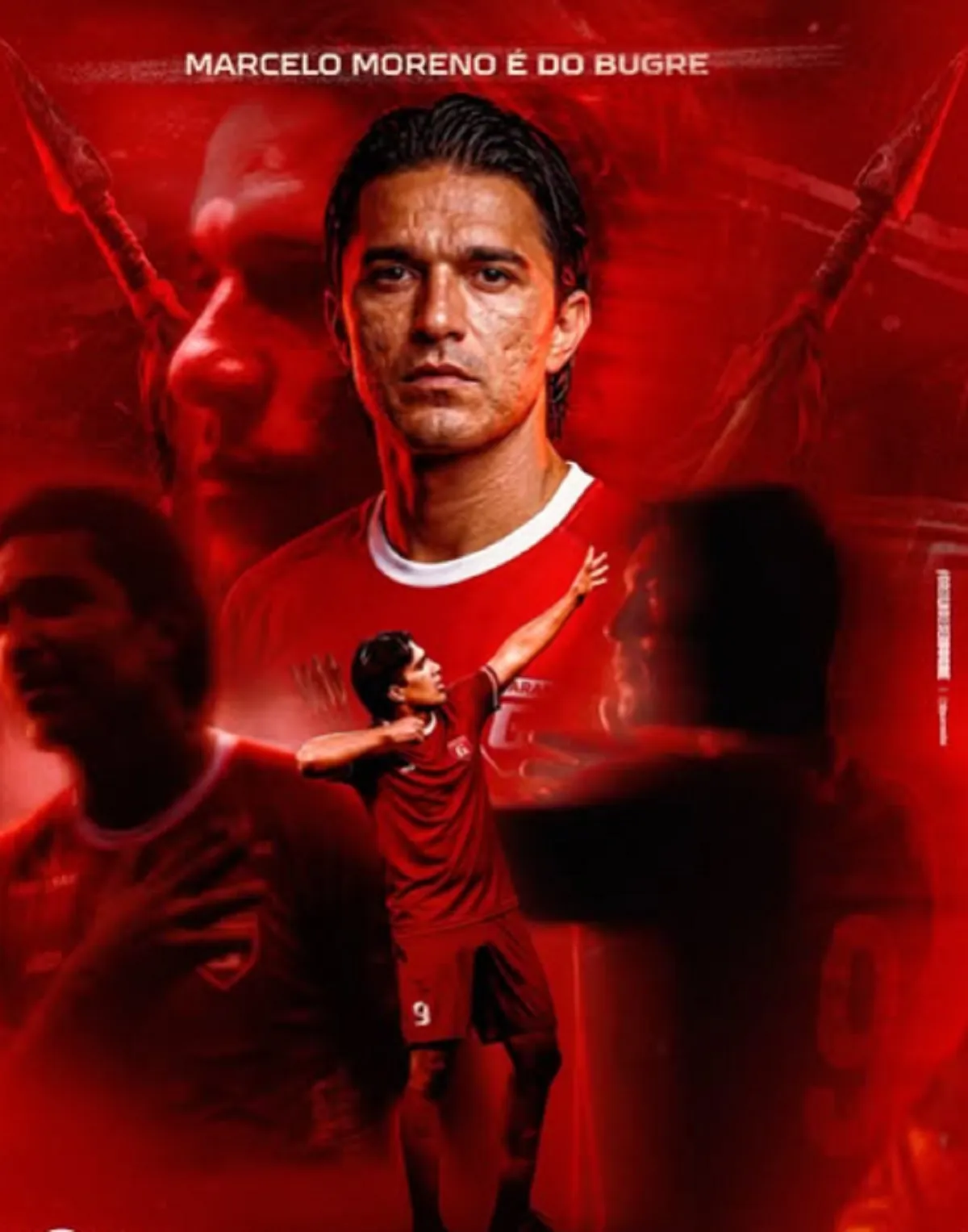 Marcelo Moreno em campo, Dia da Mentira, Guarani-MG, futebol, pegadinha