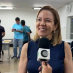 Foto do congresso técnico da Taça Clube Interbairros 2026, com participantes em reunião.