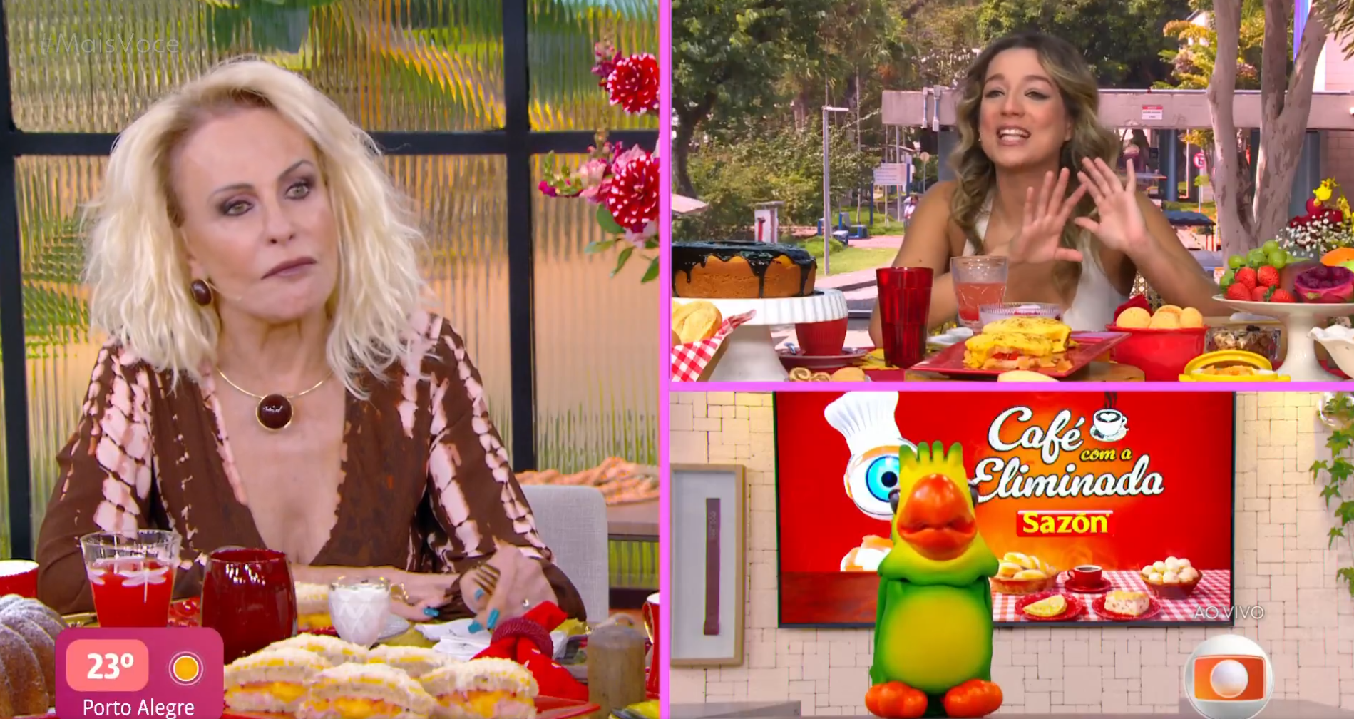 Samira BBB26 em entrevista, falando sobre a mentira no programa