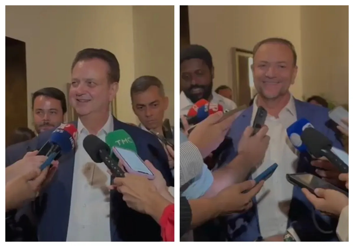 Edinho Silva e Gilberto Kassab em debate sobre Eleições 2026