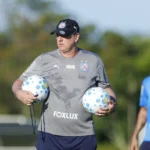 Time do Bahia treinando, escalação, Rogério Ceni