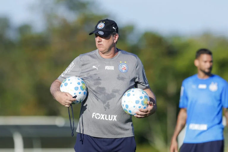 Time do Bahia treinando, escalação, Rogério Ceni