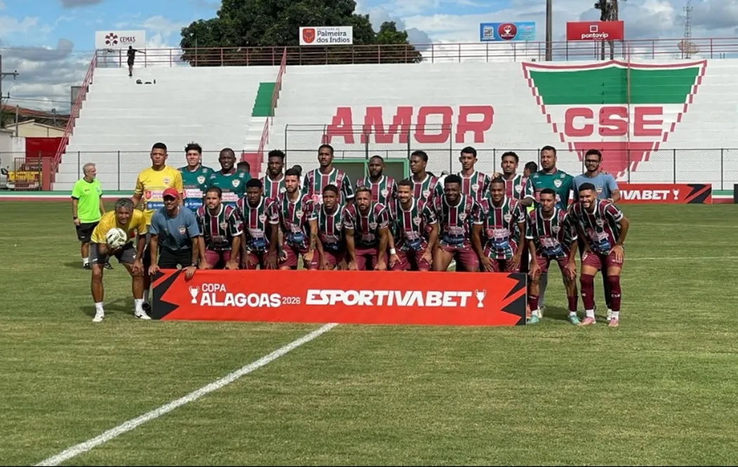 Time do CSE em campo, escalação, Série D, futebol