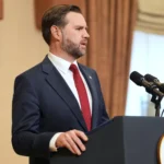 Representação artística do impasse nas negociações entre Estados Unidos e Irã