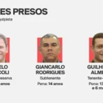 Soldados do Exército Brasileiro prendendo militares envolvidos em tentativa de golpe