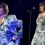 Cantora Fernanda Abreu se apresentando ao vivo, comemorando os 30 anos do disco Da Lata