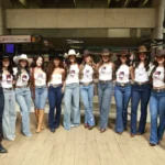 Rainha Pedro Leopoldo Rodeio Show, mulher em traje de rodeio, finalista, concurso de beleza