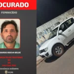 Foto de Eduardo Rocha Belbe, foragido por feminicídio no Paraná