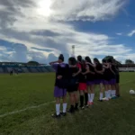 Jogadoras do Galvez em ação durante partida decisiva do Brasileiro Feminino A3 contra o Itapuense-RO.