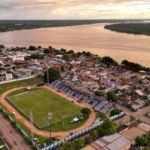 Time feminino do Galvez em ação no Brasileiro Feminino A3 contra o Itapuense-RO