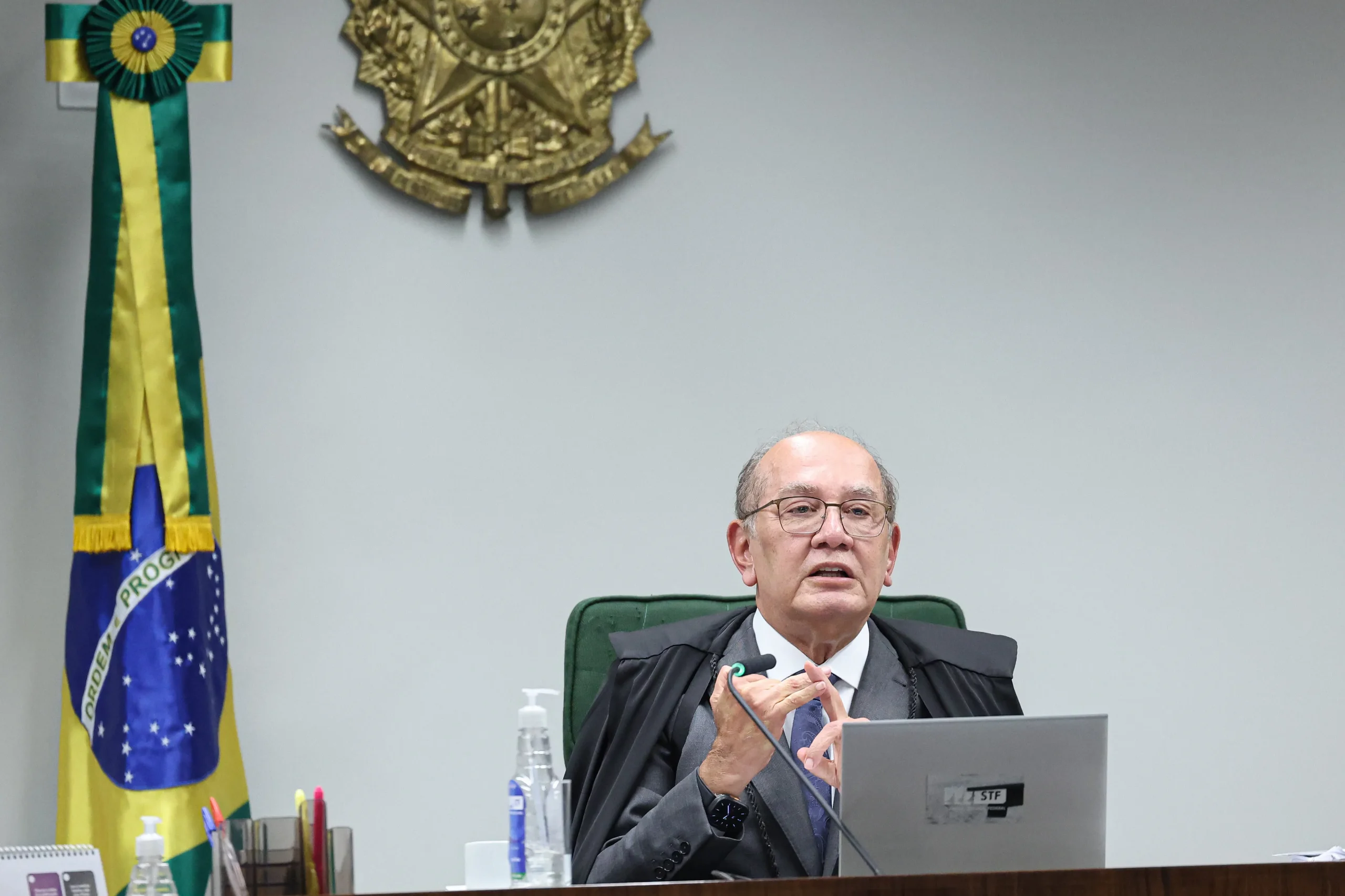 Gilmar Mendes e Alessandro Vieira, STF, tensão política
