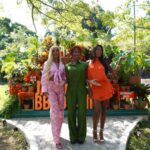 Jardim BBBotânico da Globo com nomes de participantes do BBB