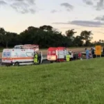 Acidente fatal de motocicleta na rodovia SP-255 em Araraquara