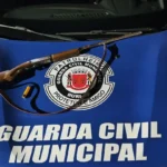 Espingarda calibre 20 apreendida pela GCM em Buri