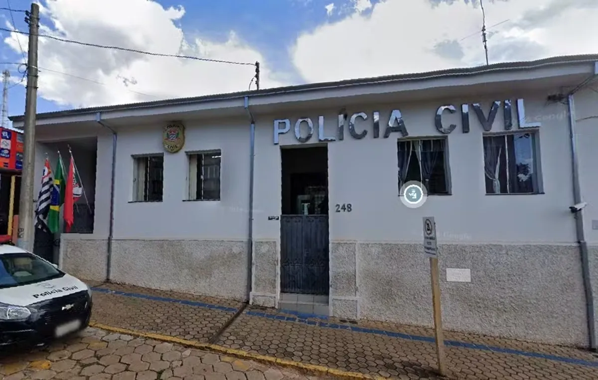 Faca apreendida pela polícia de Piraju como evidência