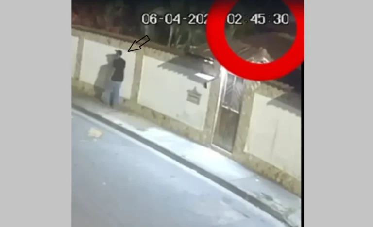 Homem pula muro de casa durante furto em Rio das Ostras