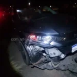 Atropelamento fatal na Rodovia Marechal Rondon, SP-300, em São Manuel, com viaturas de emergência e perícia.