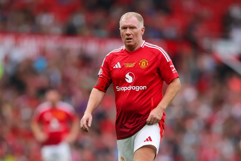 Paul Scholes criticando elenco do Manchester United
