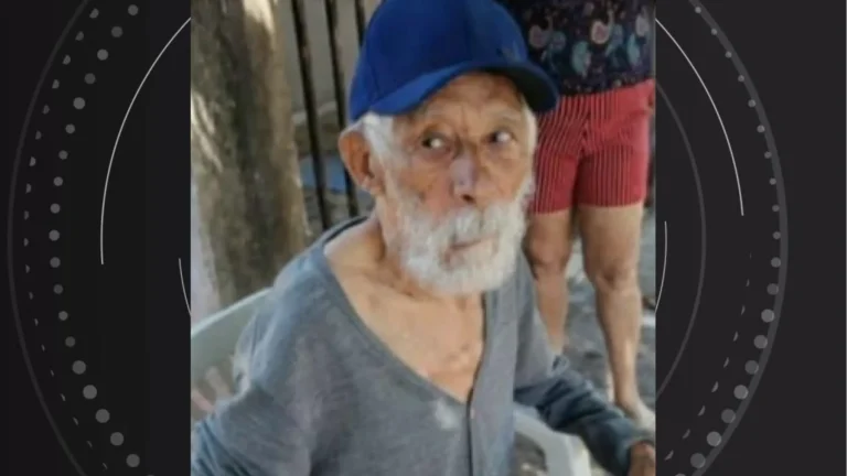 Foto de idoso com Alzheimer desaparecido e encontrado em Paranavaí