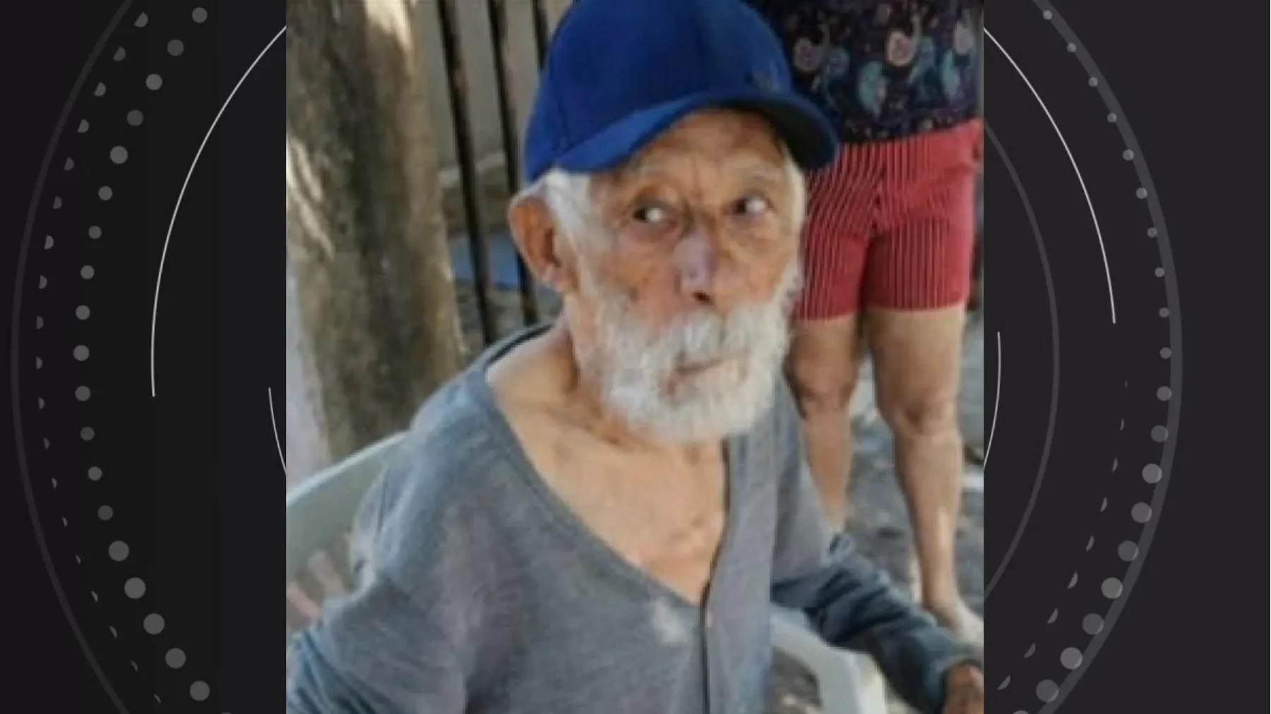 Foto de idoso com Alzheimer desaparecido e encontrado em Paranavaí