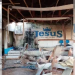 Igreja evangélica furtada e incendiada em Chavantes, SP