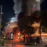 Edifício Touring Rio de Janeiro, prédio histórico, incêndio, bombeiros