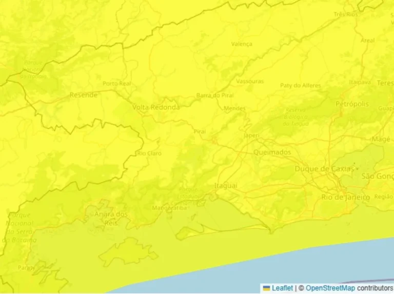 Alerta de tempestades no Sul do Rio e Costa Verde, Inmet