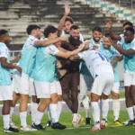 Time de futebol Serra Branca jogando na Série D