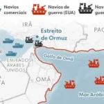 Estreito de Ormuz, navio cargueiro, navio iraniano, pedágio, tensão, Oriente Médio, navegação marítima