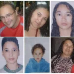 Pessoas em velório coletivo no ginásio de Itapecerica da Serra