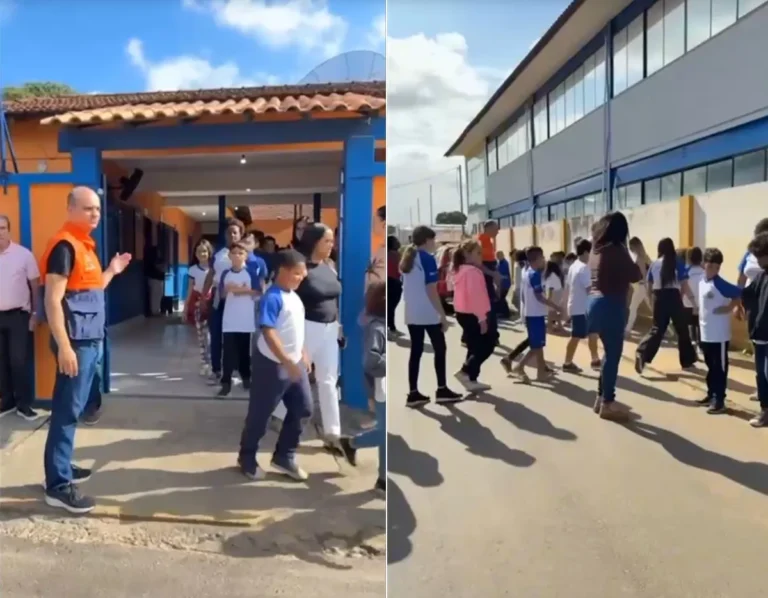 Grupo de educadores de Itaperuna aprendendo primeiros socorros em sala de aula